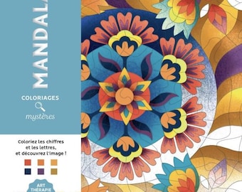 DIGITAL | Colour by numbers - Mandala | Therapy Mystery