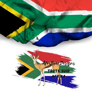 South African PNG Sublimation Suid Afrika Springbok Mandela Gemsbok image 5