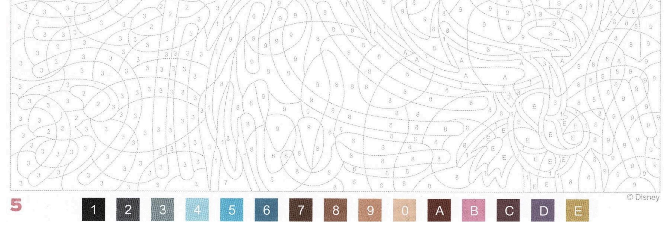 DIGITAL | Colour by Numbers | Disney Les Grands Classiques Tome 3