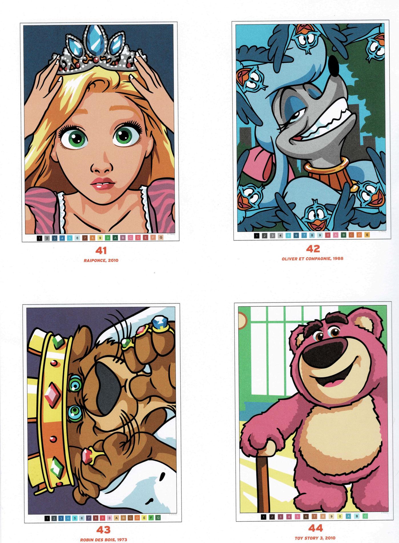 DIGITAL - Les Grands Classiques Tome 4 - Disney Colour by Numbers
