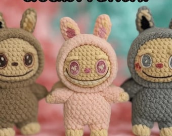 PDF | Labubu Crochet Pattern – Amigurumi