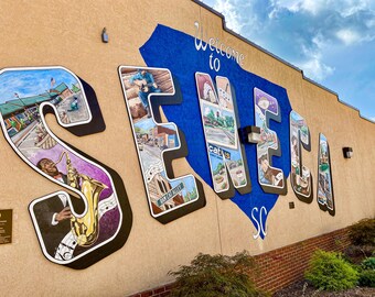 Seneca South Carolina—Diamond Art Kit—Latch Hook Kit—Paint by Number—Jigsaw Puzzle—Cross Stitch Kit