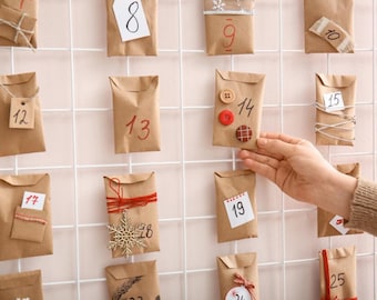 DIY Activity Advent Calendar Kit: Printable Daily Tasks (PDF Download)