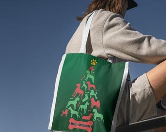 Festive Dog-Themed Holiday Decor and Wearables Digital Download