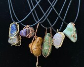 healing crystal necklace