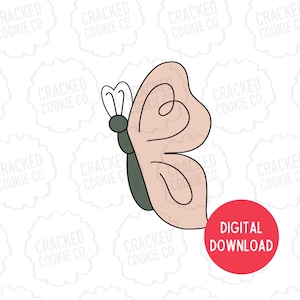Butterfly ONE Cookie Cutter- STL File- INSTANT