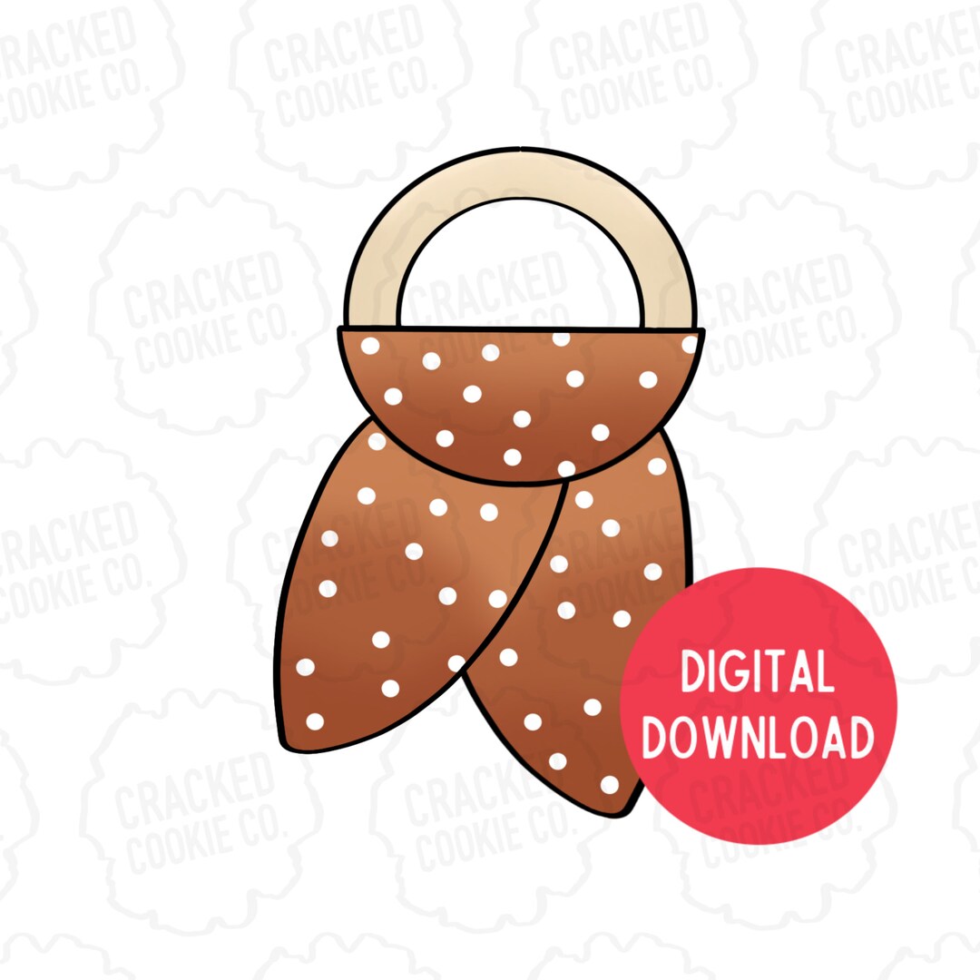 Baby Teether Cookie Cutter STL File INSTANT Etsy