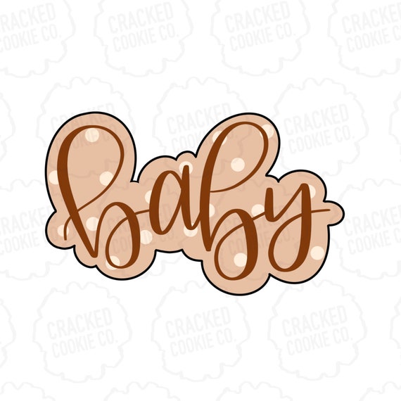 Baby Cookie Cutter Etsy