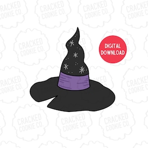 Witch Hat Cookie Cutter- STL File- INSTANT