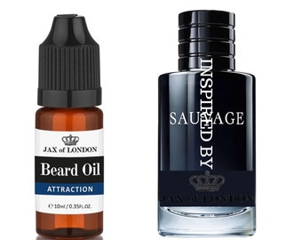 Buy 2 get 1 Free. Aftershave Inspired Beard Oils, Beard Growth, Conditioning 10ml