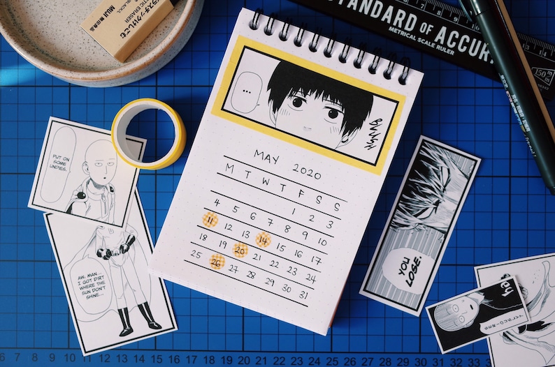 Money God Anime Vinyl Sticker Pack x5. Manga & Anime inspired. Use for journaling//planner//decorative//scrapbook image 6