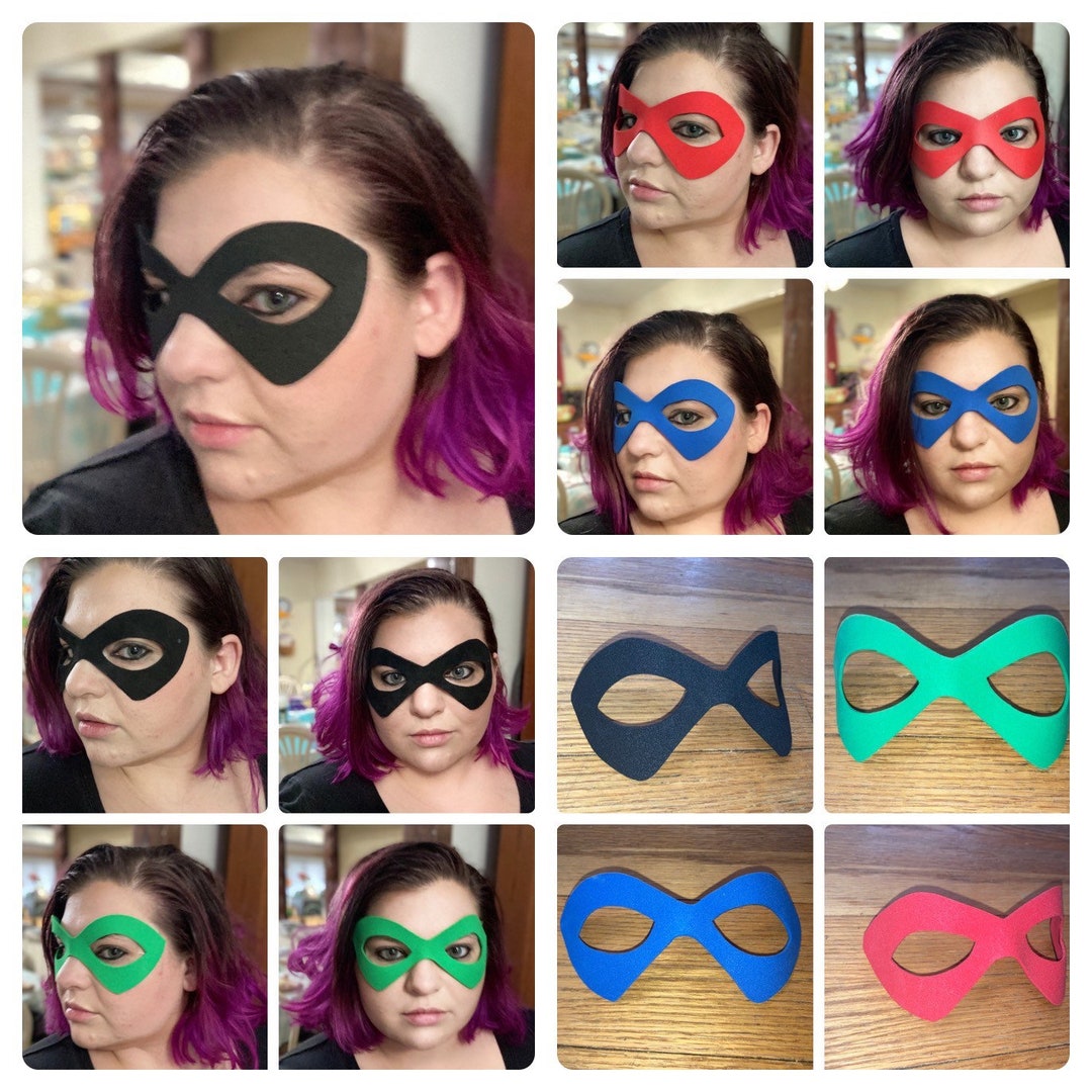 Foam Domino Mask - Etsy