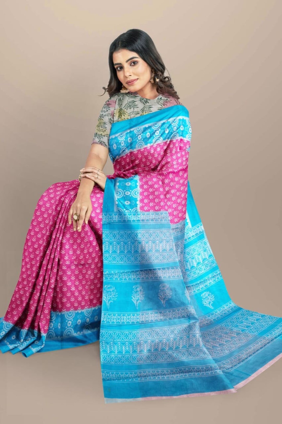 malmal silk saree