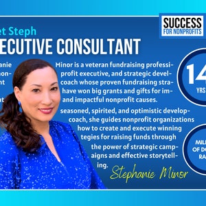 Stephani Minor, nonprofit consultant