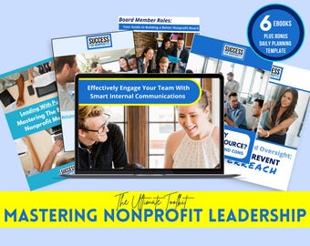 e-boekenbundel non-profitleiderschap: teambuilding en bestuursmanagement (digitale download)