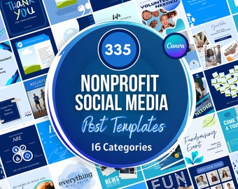 Nonprofit Social Media Templates | Non-profits, Charities, Activists, Grassroots, Social Justice | Instagram Facebook Posts | Canva Graphics