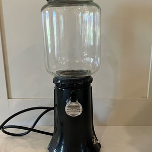 Vintage 1950's Kitchenaid Coffee Mill Burr Grinder Black 