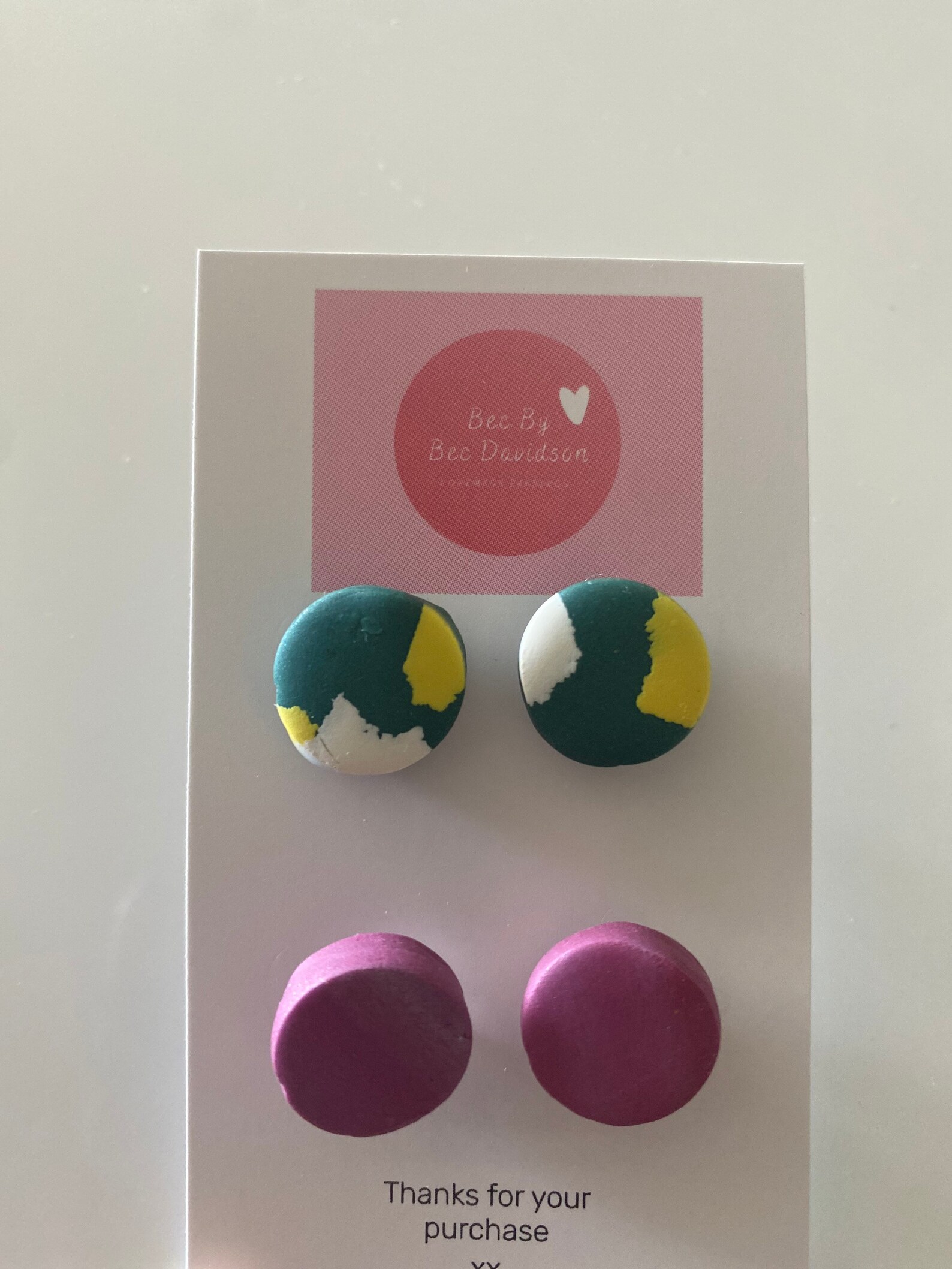 Multi stud polymer clay packs Etsy