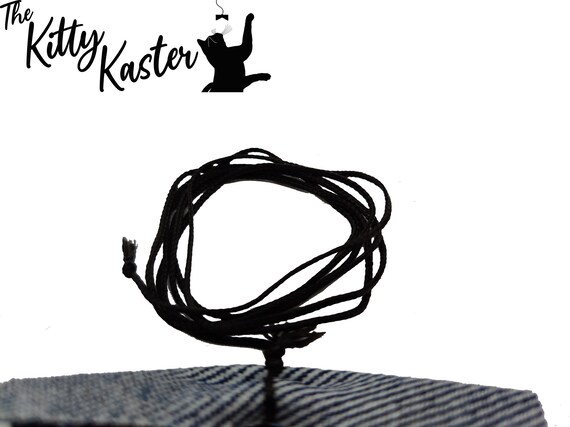 Kitty Kaster String and Target Replacement Pack for Kitty Kaster Wand Cat  Toy Fishing Pole 