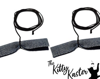 Kitty Kaster String and Target DOUBLE PACK Replacement Pack for Kitty  Kaster Wand Cat Toy Fishing Pole 