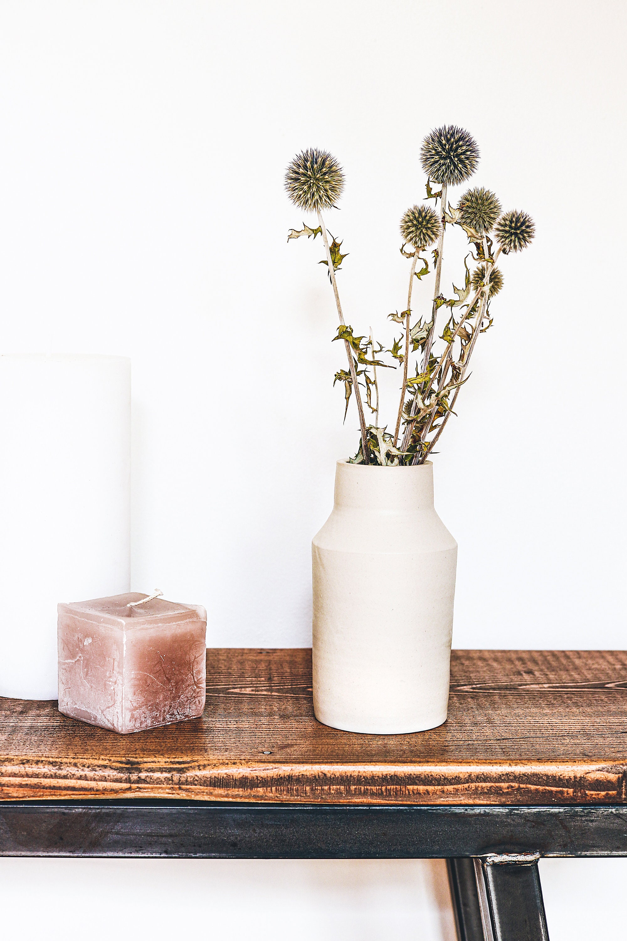 Vase en Céramique Pour Fleurs, Vase de Fleur, Décor Chambre à Coucher, Décoration Artisanale, Vase B