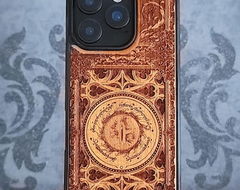Fantasy Movie Symbol Wood Phone Case for iPhone & Galaxy