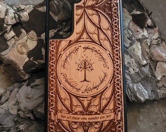 Funda de madera para iPhone 17, 16 y Galaxy S26 y S25