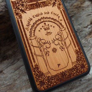 Wood Phone 16 15 14 13 12 11 Pro Max Mini Case - Galaxy S25 S24 S23 S22 S20 S21 Note 20 Phone Cover