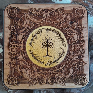 Tech Lover Accessory | Unique Birthday Gift for Him | Wood Wireless Charger | Laser Engraved | Gadget for Men
