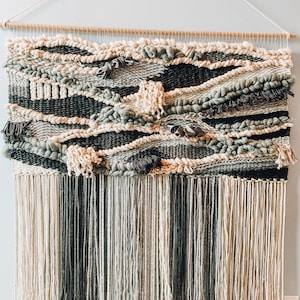 Boho Wall Hanging, Extra Large Woven Wall Hanging, Wall art, Handwoven Tapestry, Woven Large Wall Hanging, Custom Order, Woven wall decor