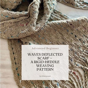 Patrón de tejido de lizos rígidos: urdimbre desviada (PDF) (Descarga digital)