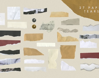 Torn Old Paper Png Etsy