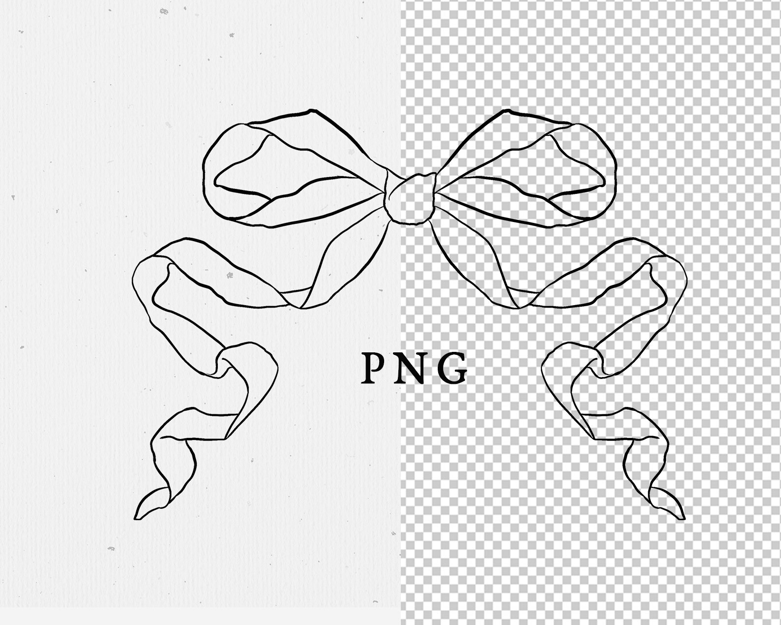 10 Ribbons Bows Line Clip Art, Tied Bow Tie, Vector EPS Ribbon Clipart