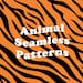 Animal Skin Pattern Cheetah, Leopard, Tiger, Zebra, Snake, Cow, Peacock ...