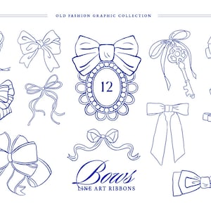 Vintage Bänder Hochzeit Blank Banner Vektor Clip Art, viktorianischer Penwork blühender Bogen SVG PNG JPG