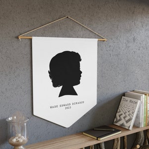 Custom Silhouette Portrait, Custom Silhouette Art, Custom Silhouette Drawing From Photo, Custom Faceless Portrait, Faceless Portrait Print image 10