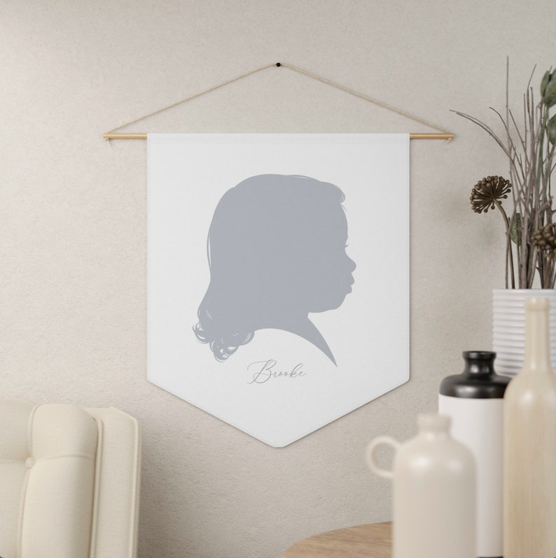 Custom Silhouette Portrait, Custom Silhouette Art, Custom Silhouette Drawing From Photo, Custom Faceless Portrait, Faceless Portrait Print image 7