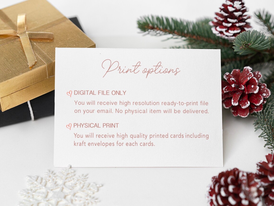 Personalized Christmas Card Multi Pack Custom Family Etsy