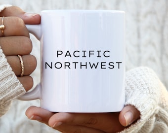 Pacific Northwest Mug Hiking mug Hiking Gifts Hiker mug Nature mug Trendy mug Gift for a hiker Mountains mug Hike Gift Camping Mountains