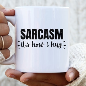 Sarkasmus So umarme ich introvertierte Tasse introvertiertes Geschenk Geschenk für introvertierte lustige Tasse lustige Kaffeebecher Kaffeebecher SarkasmusBecher Sarkasmusbecher