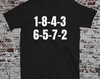 1-8-4-3-6-5-7-2 Firing Order shirt, small block, engine, v8 engine, big block, dirt track, dirt track racing shirt, small block engine shirt
