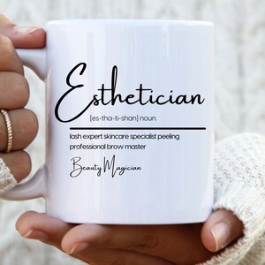 esthetician definition mug esthetician gift gift for esthetician esthatician gifts esthetician mugs beauty magician mug hairdresser mug