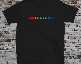 Fahrradkette Radsport T-Shirt / Radsport T-Shirts / Geschenke für Radfahrer / Geburtstagsgeschenke für Radfahrer / Biker Geschenke / Geschenkideen / Bike Shirt