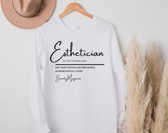 esthetician definition shirt cosmetologist shirt esthetician skincare shirt makeup artist shirt makeup shirt esthetician gifts beautician