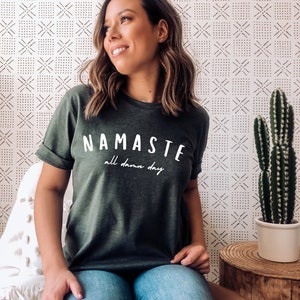 Namaste Shirt, Gift for Yogi, Yoga Lover Shirt, Meditation Shirt, Yoga Shirt, Yoga Tshirt, Yoga Meditation Shirt, Yoga Shirt Women