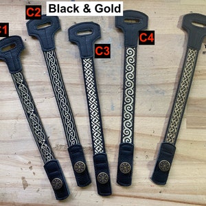 Celtic, Ukulele and Mandolin Strap Headstock ties, wraps