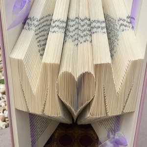 Mom Book Folding Pattern e istruzioni - Scaricabili. Scopri come realizzare un'opera d'arte con i libri piegati! Idea regalo per le feste, la festa della mamma, i topi di biblioteca