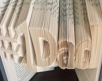 Dad Book Folding Pattern, Plus Free Star Pattern, How to Book Fold Instructions and Pattern- Downloadable