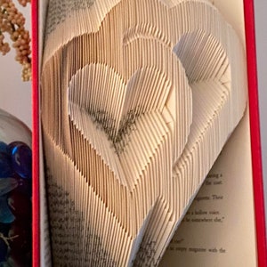3 Heart Book Folding Patterns for Everyone on Your List! 3 Downloadable ...