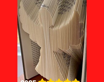 Angel Book Folding Pattern: DIY Home Decor (Downloadable)